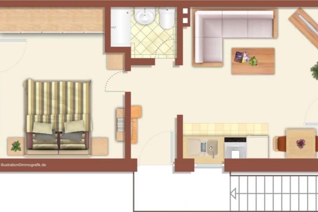 Apartment Strandhaus/strandnixe *